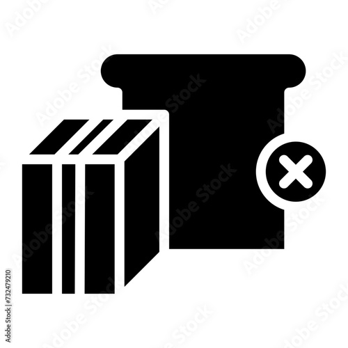 Food Scarcity icon vector image. Can be used for Global Warming.