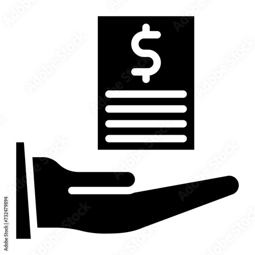 Loan icon vector image. Can be used for Crisis Mangement.