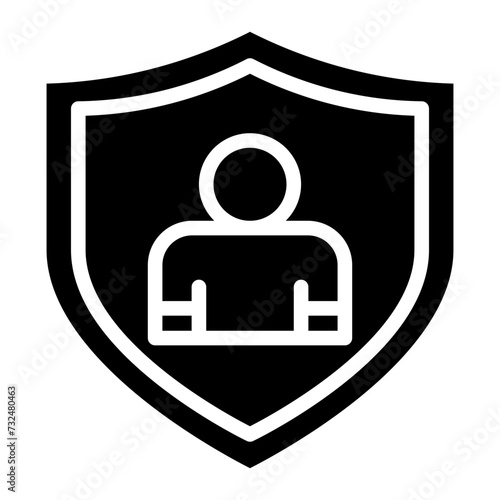 Pseudonymisation icon vector image. Can be used for Compliance And Regulation.