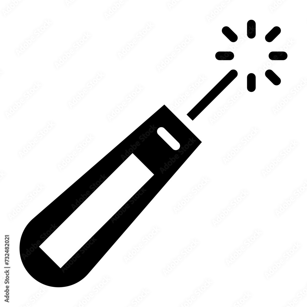 Laser Therapy icon vector image. Can be used for Cosmetology. Laser Therapy icon vector image. Can be used for Cosmetology.