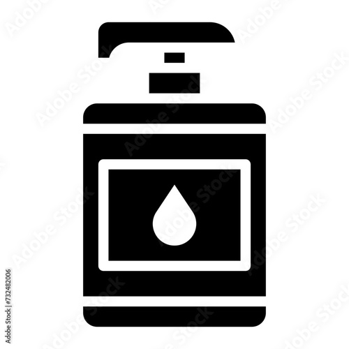 Lotion icon vector image. Can be used for Cosmetology.