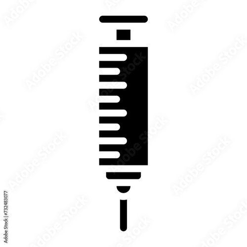 Injection icon vector image. Can be used for Dermatology.