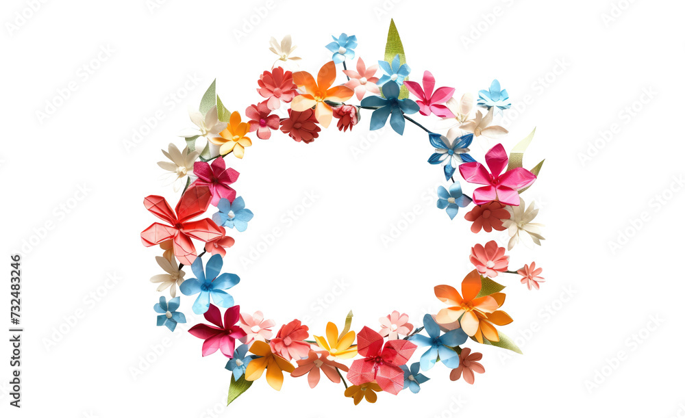 Flowers composition. Wreath made of various colorful flowers on transparent background. Easter, spring, summer concept. Flat lay, top view. Flowers composition. Wreath made of various colorful flowers on transparent background. Easter, spring, summer concept. Flat lay, top view.