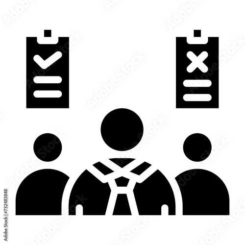 Head Hunting icon vector image. Can be used for Human Resource.