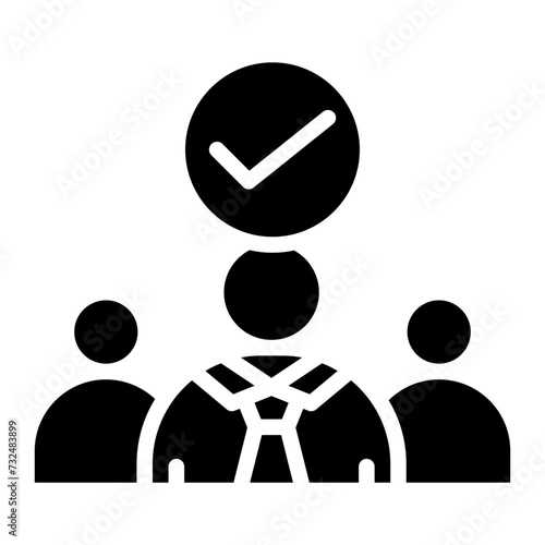 Integrity icon vector image. Can be used for Human Resource.