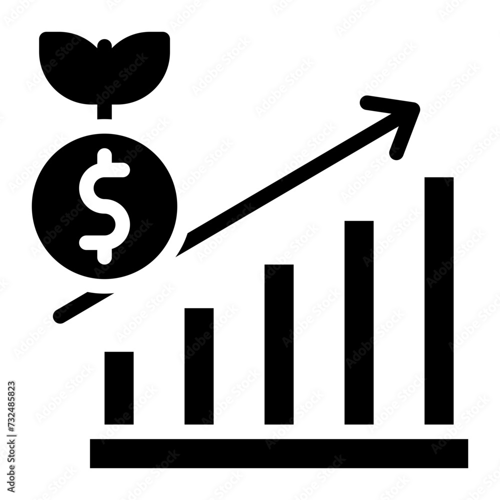 Mutual Growth icon vector image. Can be used for Teamwork. Mutual Growth icon vector image. Can be used for Teamwork.