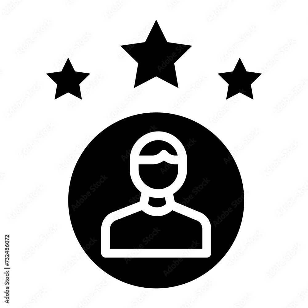 Customer Satisfaction icon vector image. Can be used for Core Values. Customer Satisfaction icon vector image. Can be used for Core Values.