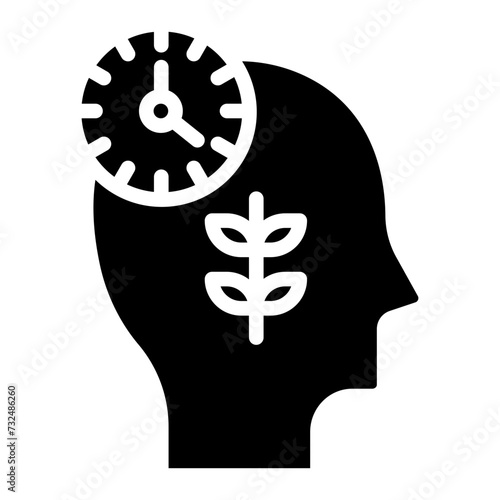 Patience icon vector image. Can be used for Core Values.