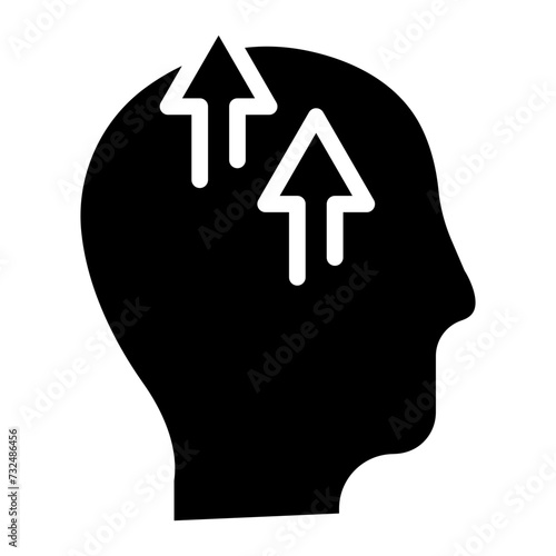 Growth Mindset icon vector image. Can be used for Personal Growth.