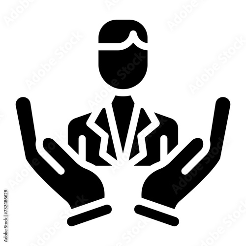 Self Care icon vector image. Can be used for Personal Growth.