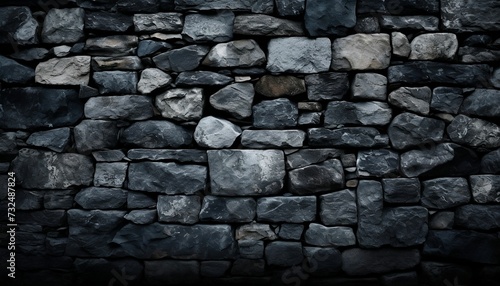 AI-generated illustration of a background of a stone wall.