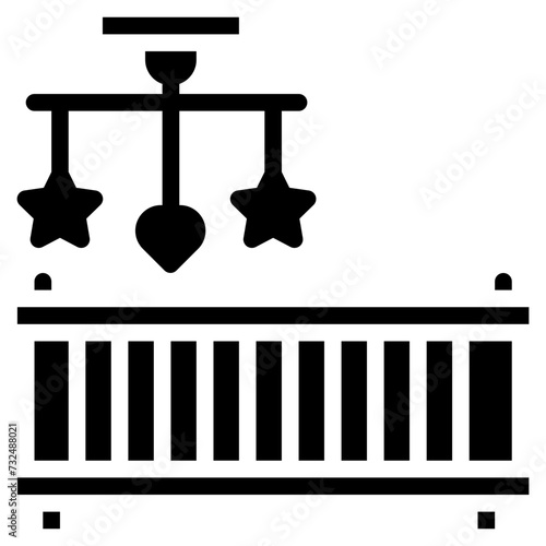 Lullaby icon vector image. Can be used for Daycare.