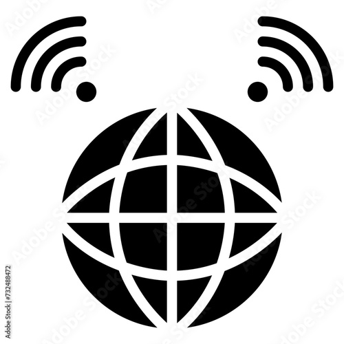 Картината върху платно Telemetry icon vector image. Can be used for Cardiology.