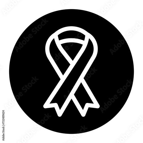 Awareness Ribbon icon vector image. Can be used for Tuberculosis.