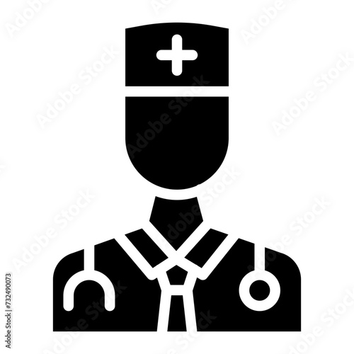 Doctor icon vector image. Can be used for Tuberculosis.