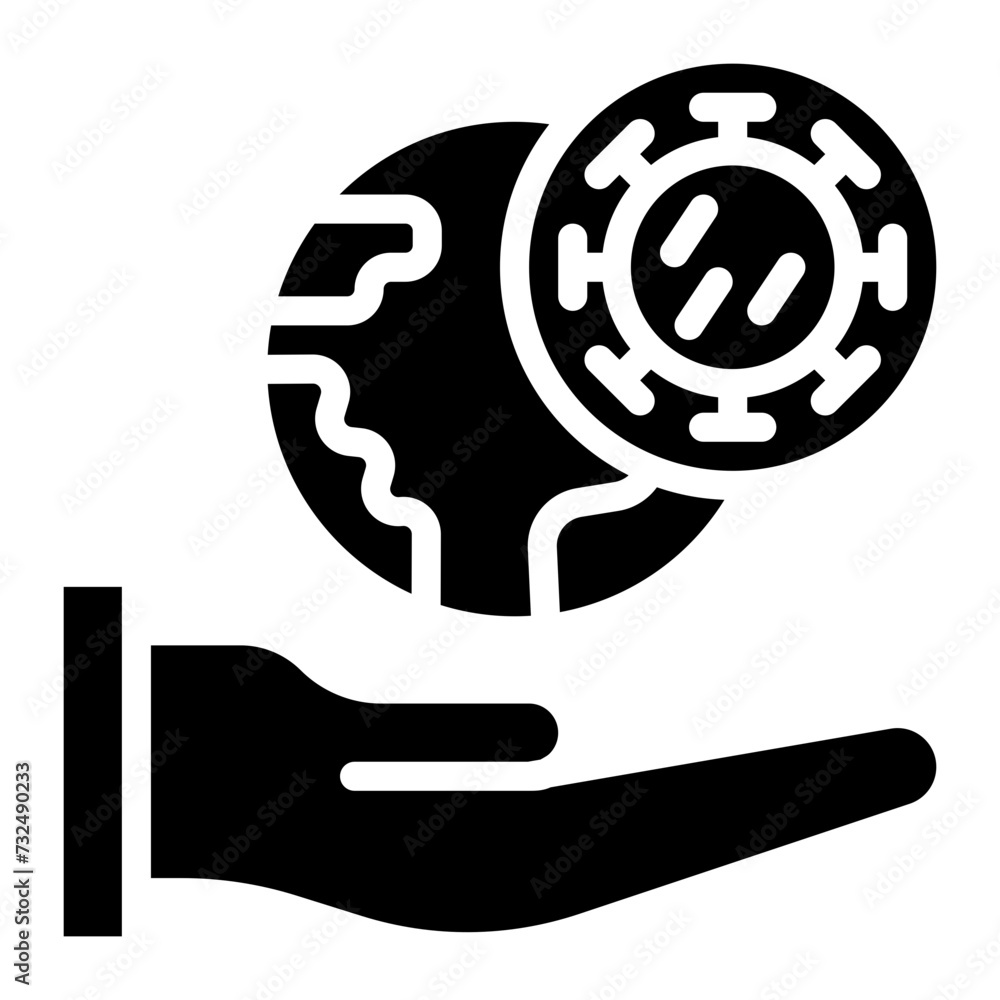 Global Impact icon vector image. Can be used for Tuberculosis. Global Impact icon vector image. Can be used for Tuberculosis.
