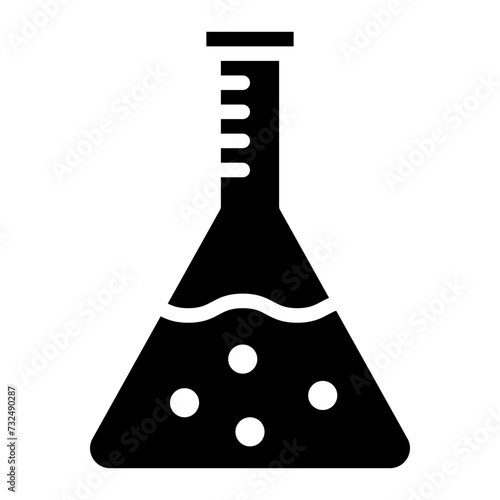 Laboratory Flask icon vector image. Can be used for Tuberculosis.