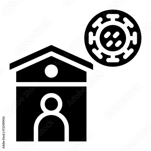 Quarantine icon vector image. Can be used for Tuberculosis.