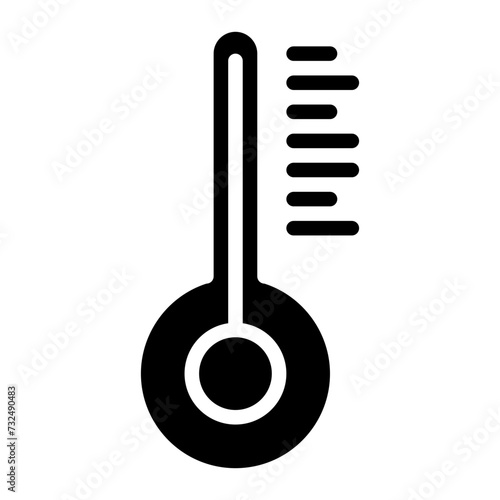 Thermometer icon vector image. Can be used for Tuberculosis.