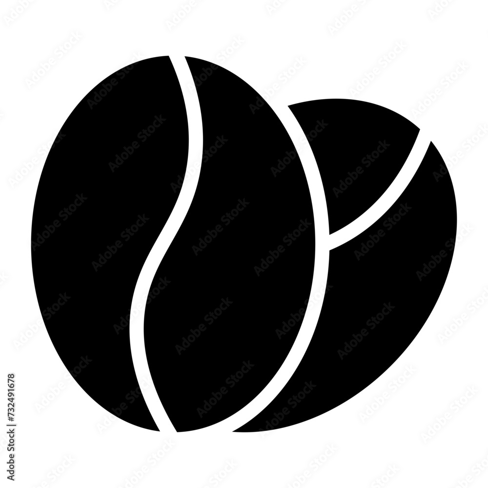 Coffee Beans icon vector image. Can be used for Brunch. Coffee Beans icon vector image. Can be used for Brunch.