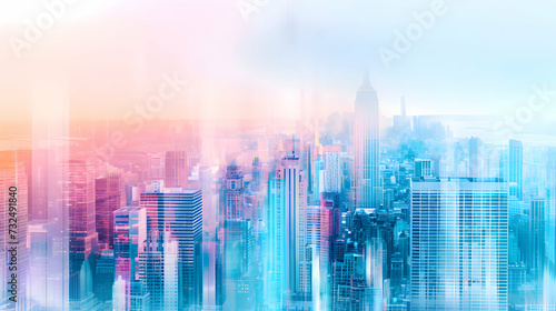 cityscape - business background - city, corporate, backdrop, skyline