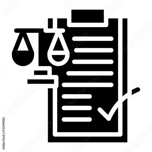 Legal Compliance icon vector image. Can be used for Legal Services.
