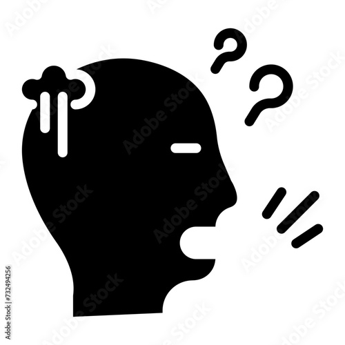 Anger icon vector image. Can be used for Protesting and Civil Disobedience.