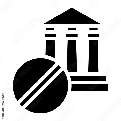 Anti Government icon vector image. Can be used for Protesting and Civil Disobedience.