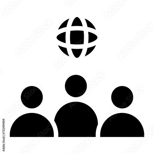 Diversity icon vector image. Can be used for Protesting and Civil Disobedience.