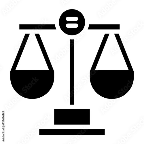 Equality icon vector image. Can be used for Protesting and Civil Disobedience.
