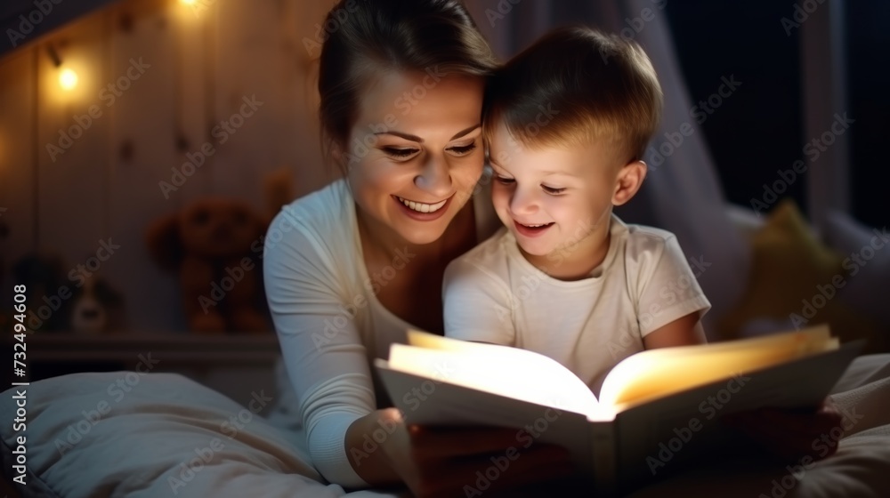 Happy Asian mother relax and read book with baby time together at home. parent sit on sofa with daughter and reading a story. learn development, childcare, laughing, education, storytelling, practice Happy Asian mother relax and read book with baby time together at home. parent sit on sofa with daughter and reading a story. learn development, childcare, laughing, education, storytelling, practice
