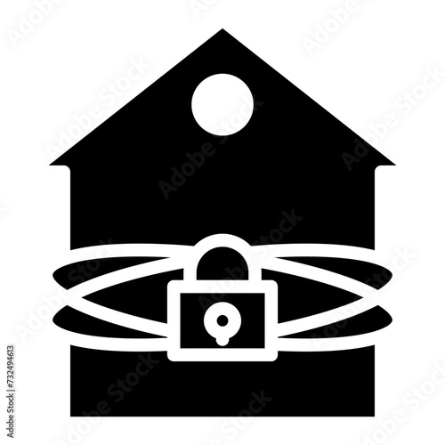 Lockdown icon vector image. Can be used for Protesting and Civil Disobedience.