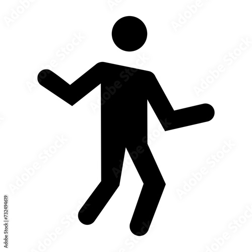Movement icon vector image. Can be used for Protesting and Civil Disobedience.