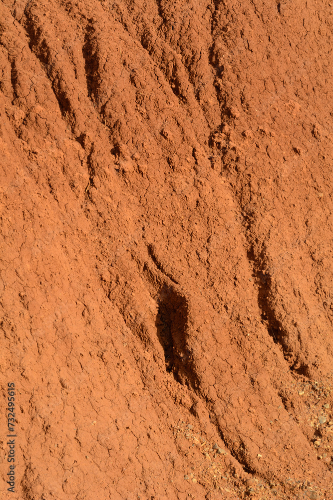 ABSTRACCION Y TEXTURA DE TIERRA EROSIONADA ABSTRACCION Y TEXTURA DE TIERRA EROSIONADA