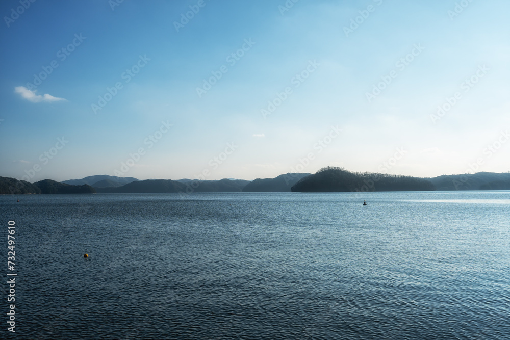Andong Lake in Winter