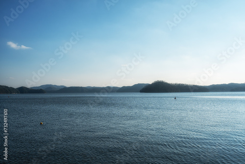 Andong Lake in Winter photo