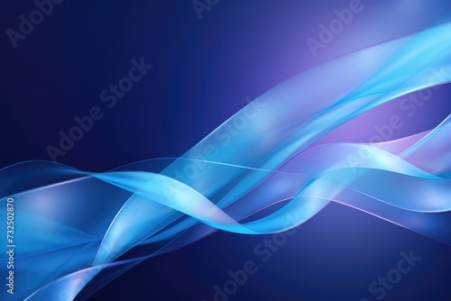Abstract background awareness periwinkle blue ribbon  photo