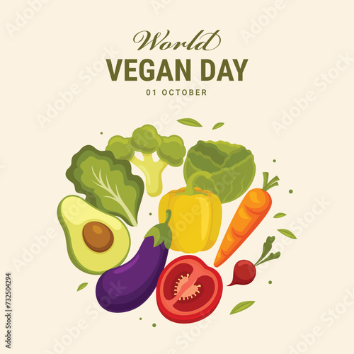 Happy World Vegetarian Day Celebrating Vegetarianism 