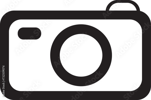 photo camera icon illustration