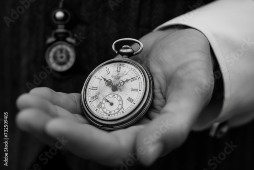 old pocket watch a beautiful watch to never waste time anywhere 