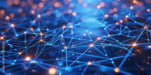 interconnected networks representing departmental coordination