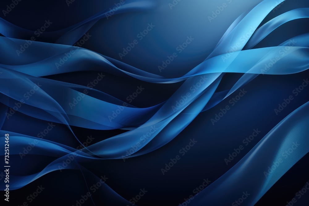 Abstract background awareness blue ribbon Abstract background awareness blue ribbon