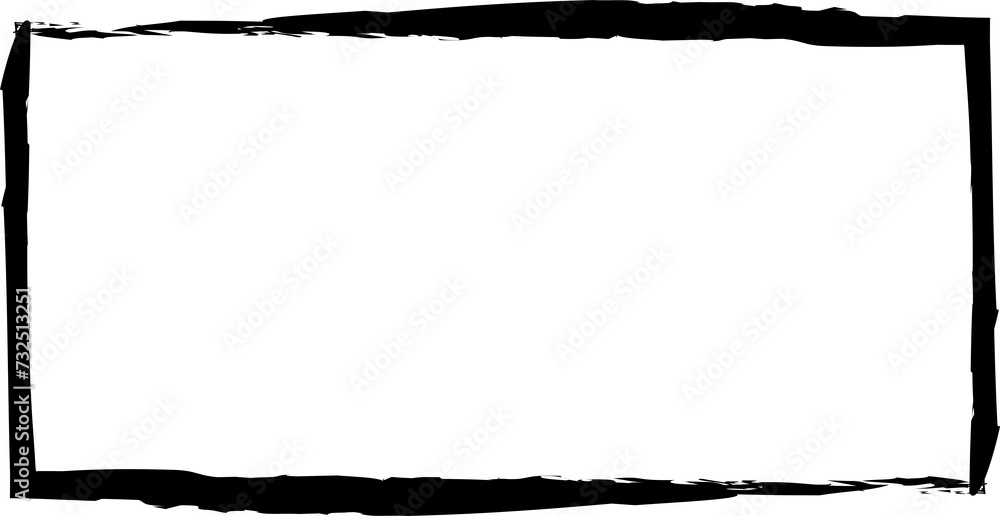 Rectangle ink empty. Text box and frames Rectangle ink empty. Text box and frames