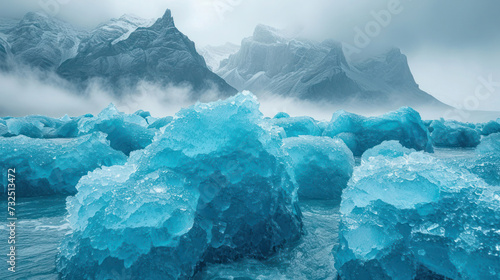 iceberg in polar regions © Jeeraphat