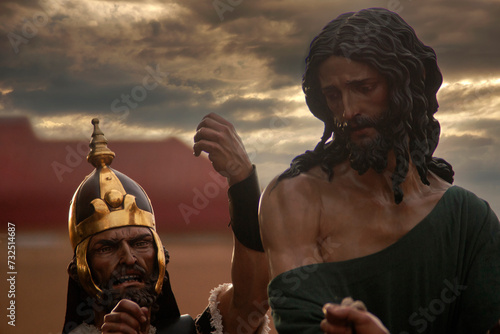jesús de la Esperanza de la hermandad de la milagrosa, semana santa de Sevilla	 photo