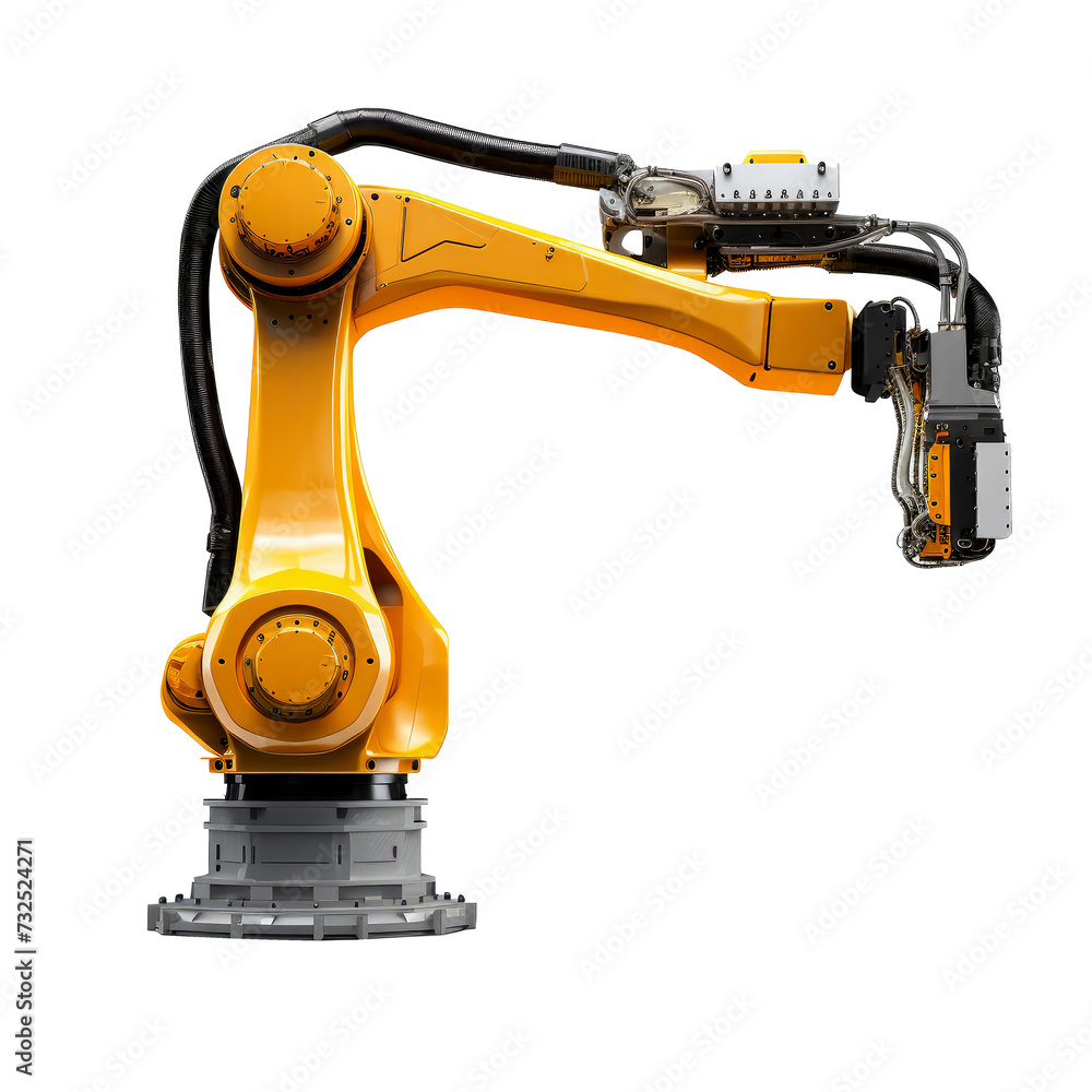 industrial robot isolated on white industrial robot isolated on white