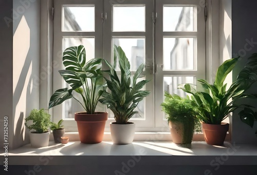 plant in a window