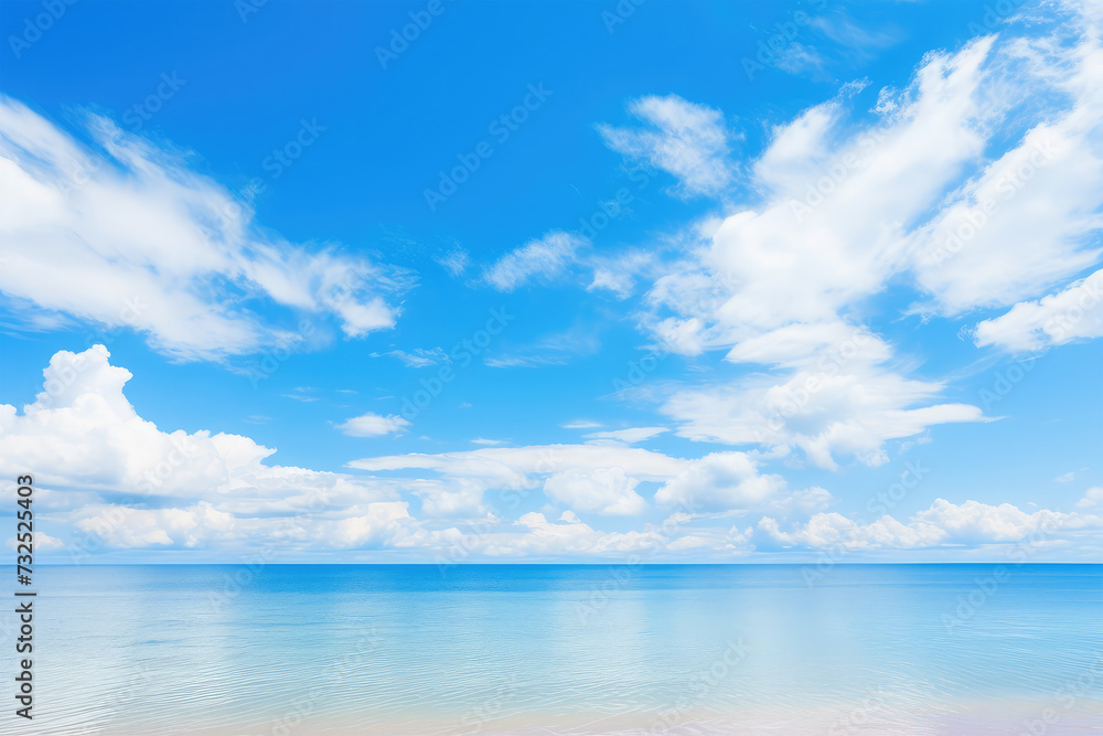 sky with sea on background