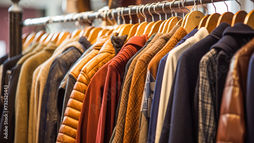 Wallpaper Mural Menswear store in English countryside style, autumn winter clothing collection Torontodigital.ca