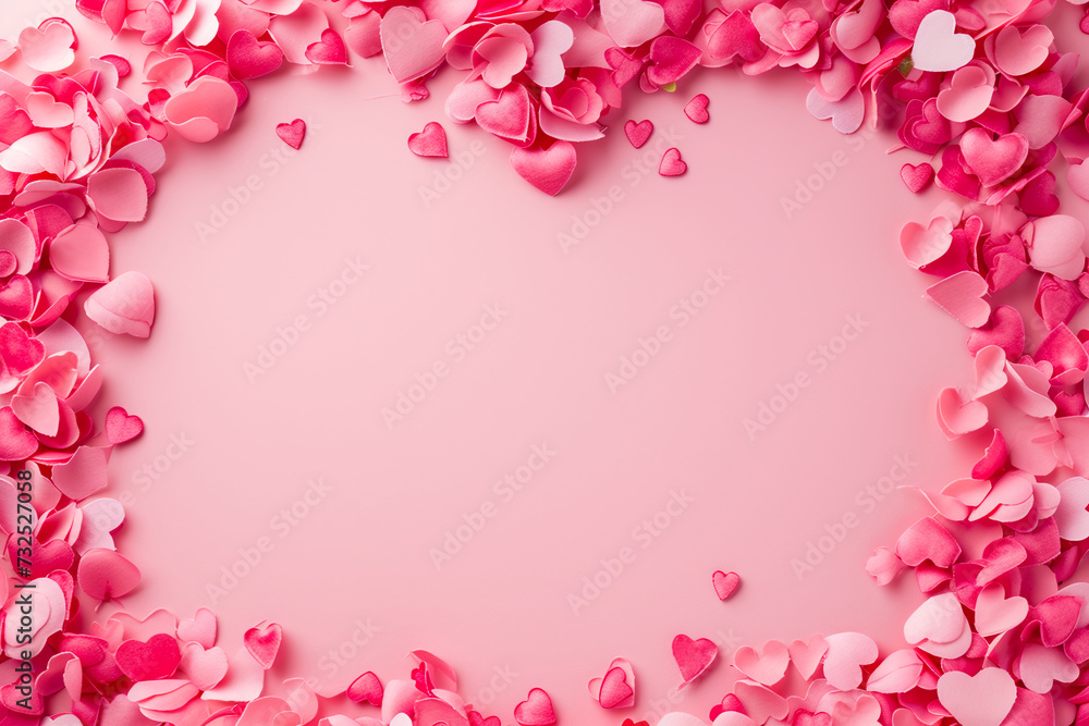 pink background with hearts pink background with hearts